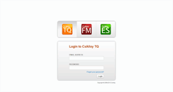 Desktop Screenshot of login.cxalloy.com