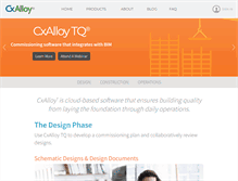 Tablet Screenshot of cxalloy.com